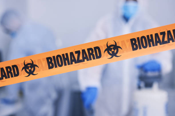 Professional Biohazard technician working in Coyote, CA